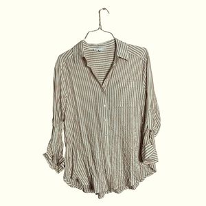 ‘JANE+DELANCEY’ STRIPED BLUSH & WHITE TOP!!